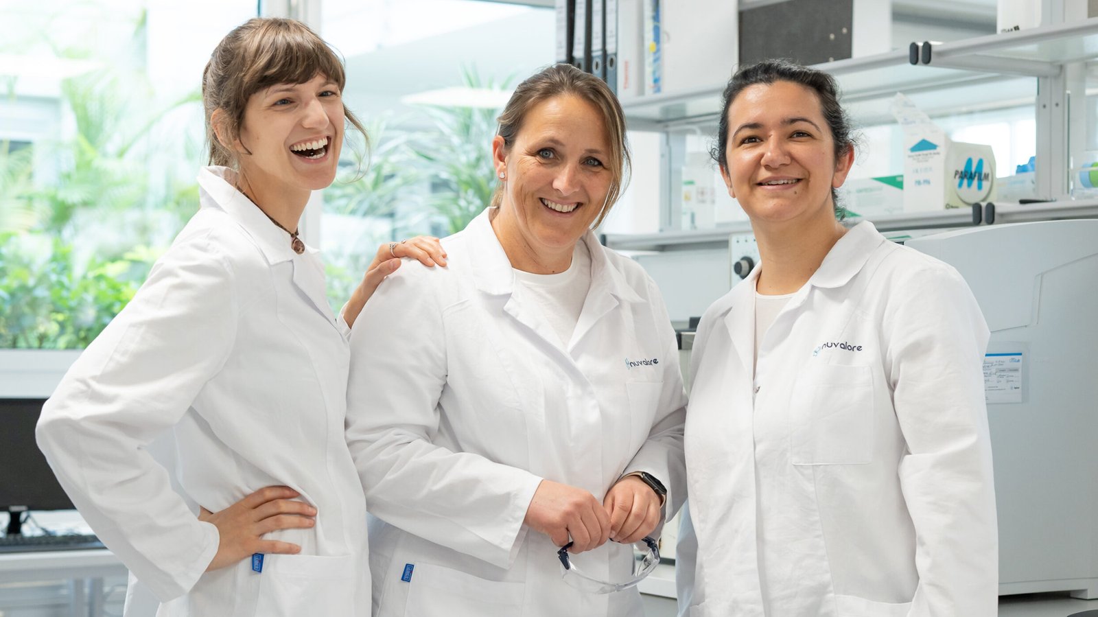 vlnr: Verena Lenz / Business Development, Anamarija Curic / Geschäftsführung, Melanie Michalske / Business Development